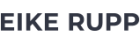Eike Rupp – Freelancer Art Director Kommunikationsdesign Grafikdesign aus München Logo
